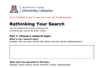 Rethinking your search